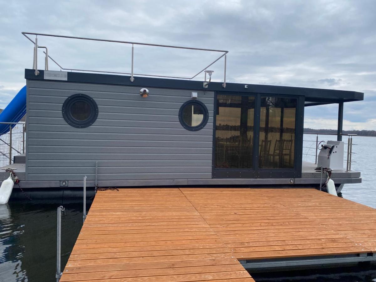 Апартаменты Houseboat Park Wodny Cieszyno Злоценец Экстерьер фото