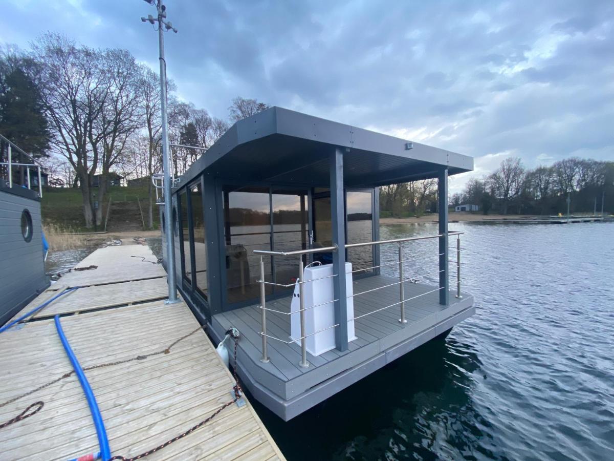 Апартаменты Houseboat Park Wodny Cieszyno Злоценец Экстерьер фото